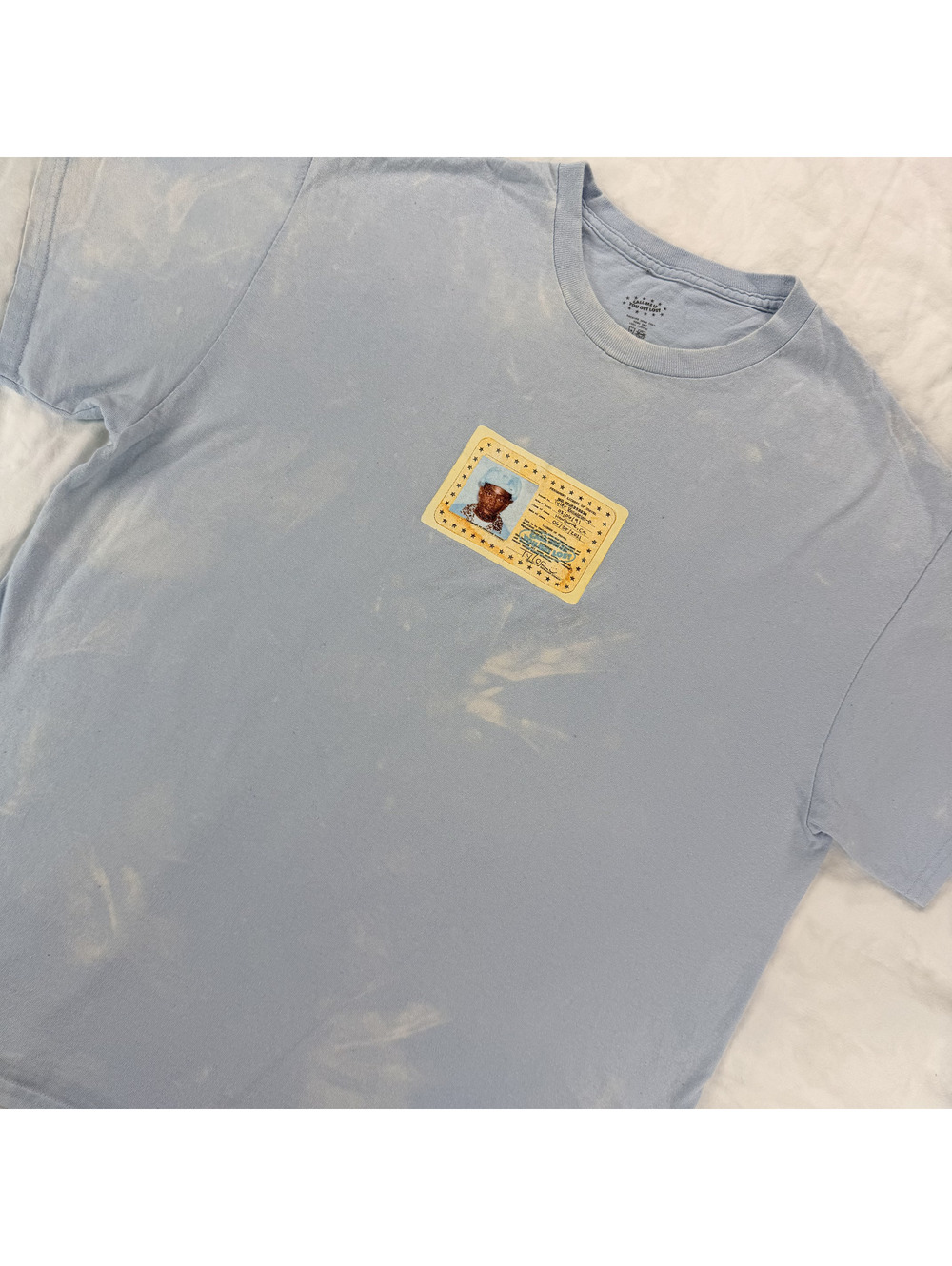 Tyler The Creator Call Me If You Get Lost 2022 Tour License Tee Blue Large